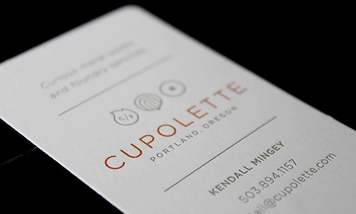 Cupolette Business Card Cupolette Business Card