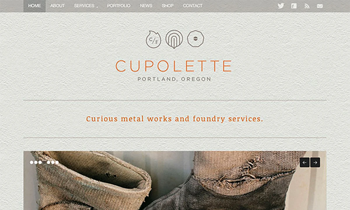 Cupolette Website Cupolette Website