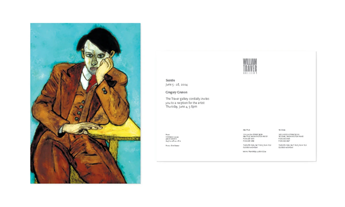 Traver Gallery Postcard Traver Gallery Postcard