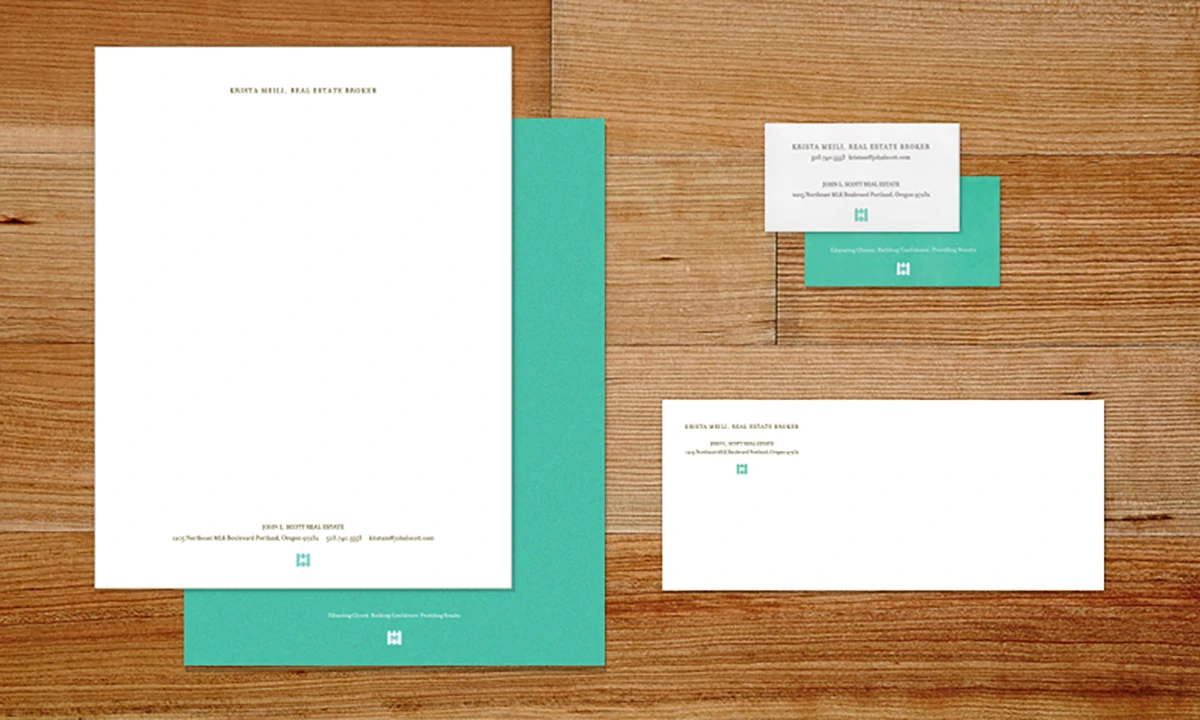 Meili Real Estate Brand Collateral